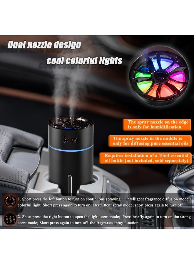 Car Diffuser Humidifier USB Aromatherapy Essential Oil Air Freshener USB Cool Mist Mini Portable Diffuser for Car Home Office Bedroom - Image 3